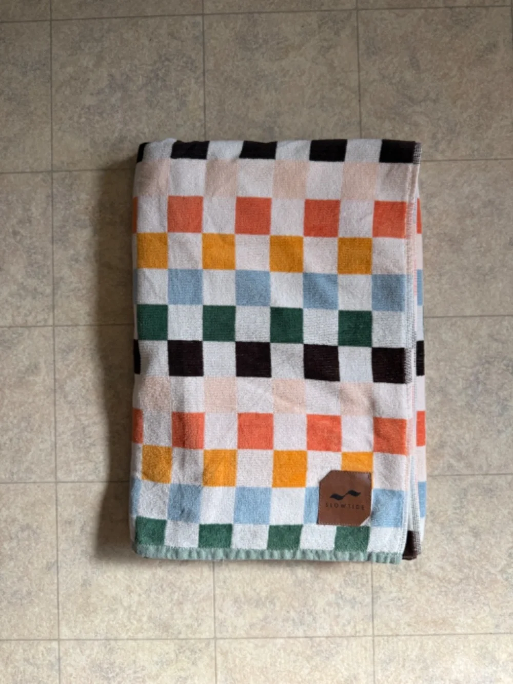Slowtide Extra Wide Premium Woven Towel